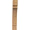 Ekena Millwork 5 1/2"W x 24"D x 36"H Merced Smooth Knee Brace, Western Red Cedar BRC06X24X36MRC00SWR - alternate 4